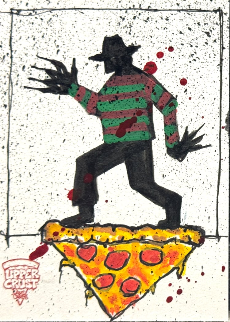 The hand drawn original by Joey Feldman, photographed