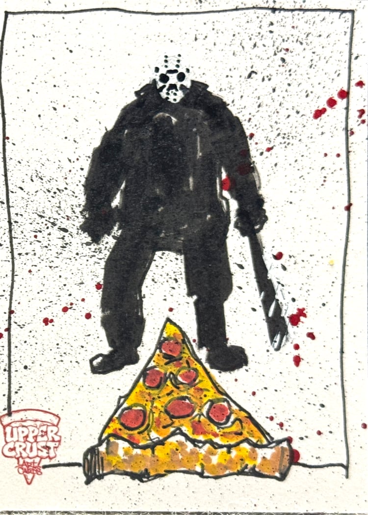 The hand drawn original by Joey Feldman, photographed