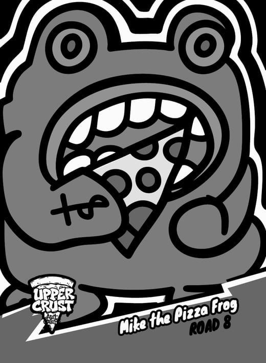Mike the Pizza Frog, Ink